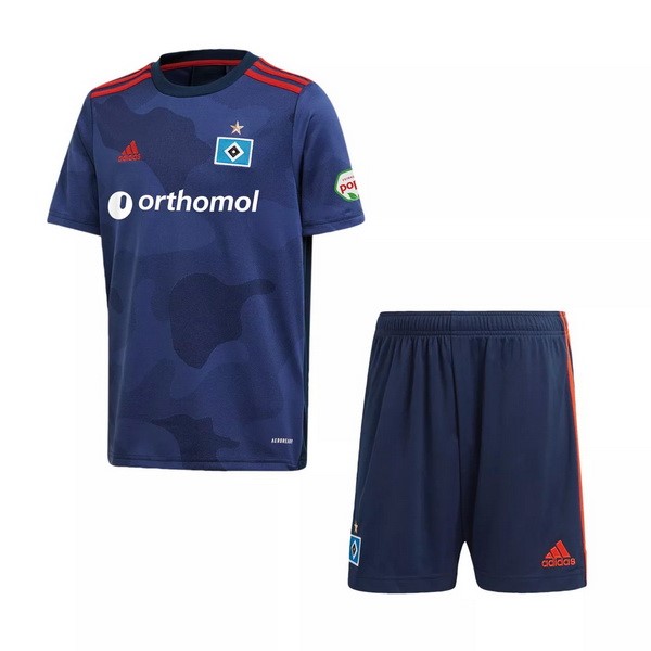 Maillot Football Hamburgo S.V Exterieur Enfant 2020-21 Bleu